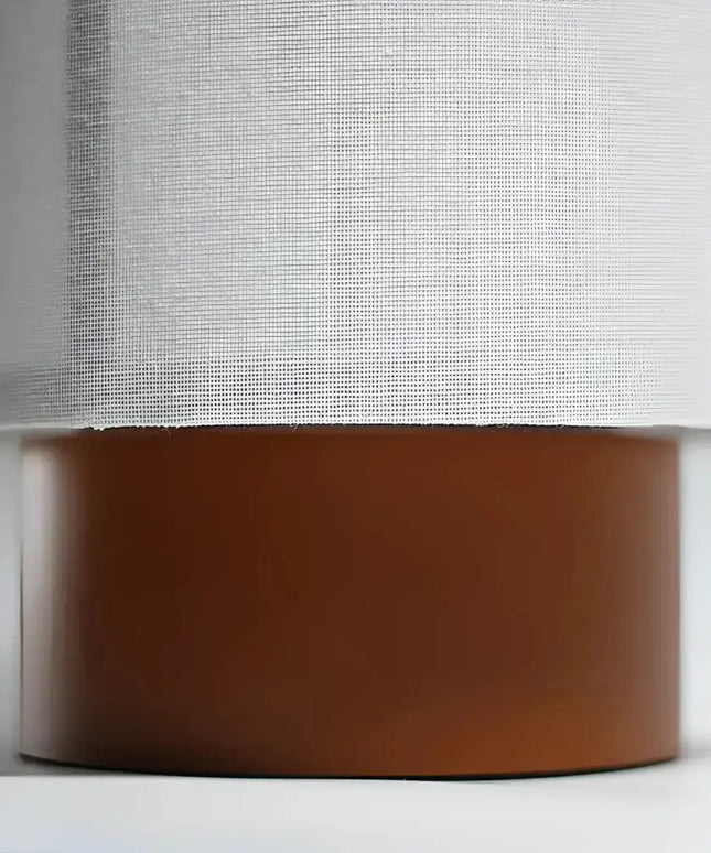 Ailsa 2 Light Linen Floor Lamp White - LL-27-0204-Floor Lamps-Lexi Lighting