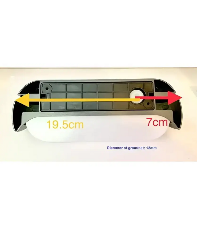 Aken 13W LED Exterior Surface Mounted Wall Light Dark Grey - AKEN1-Exterior Wall Lights-CLA Lighting