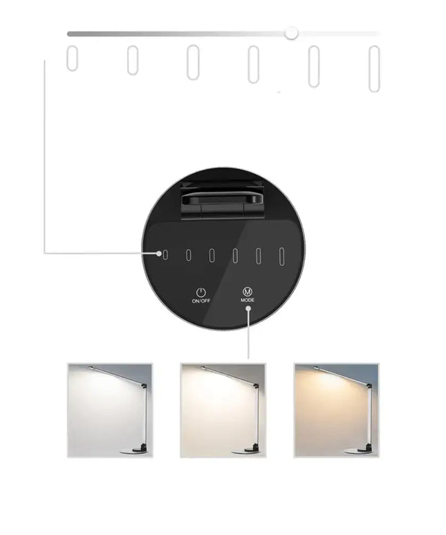 Aluminium Alloy Dimmable Led Desk Lamp (TT-DL22)-Table Lamp-Dropli