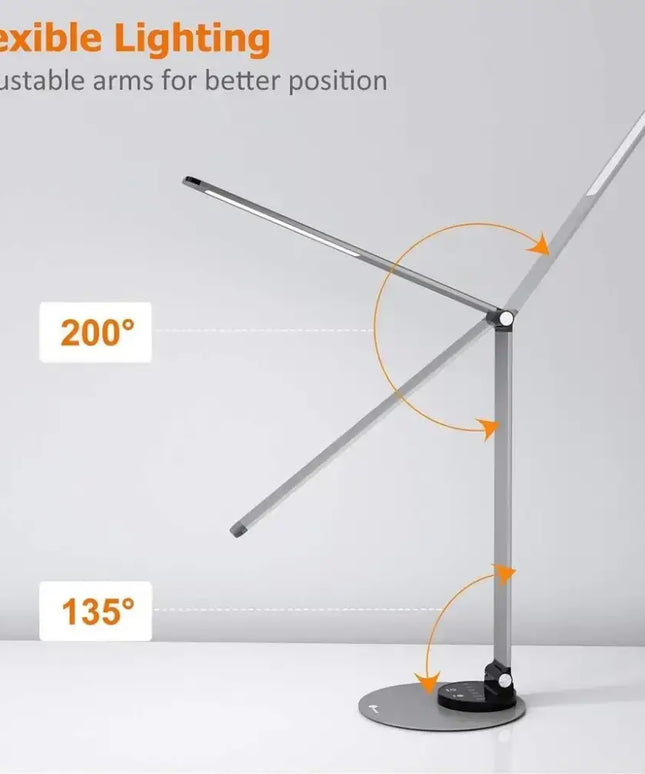 Aluminium Alloy Dimmable Led Desk Lamp (TT-DL22)-Table Lamp-Dropli