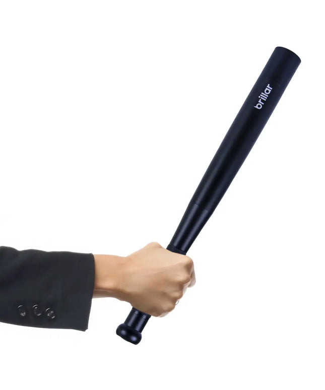 Aluminium Security Torch - Black-Flashlights-Brillar