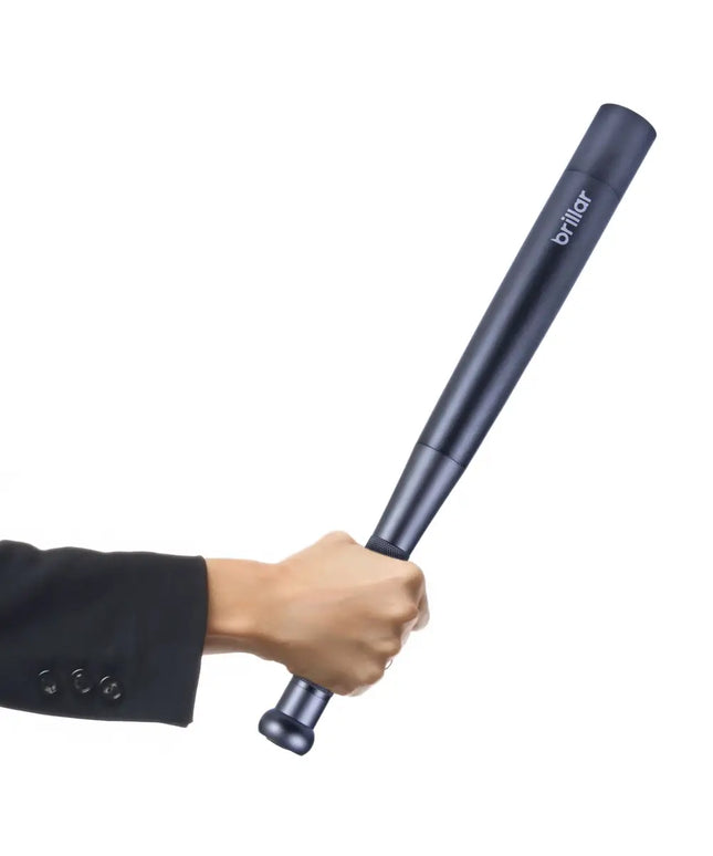 Aluminium Security Torch - Gunmetal-Flashlights-Brillar