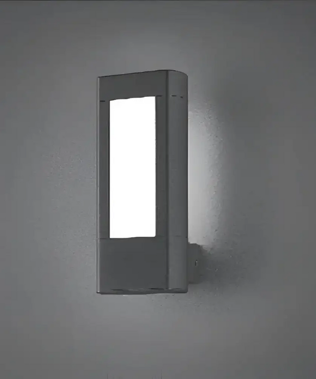 Amun Exterior LED Surface Mounted Wall Light 10W - AMUN1-Exterior Wall Lights-CLA Lighting