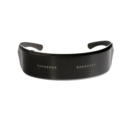 DIY Shining Electronic Futuristic Eyewear Glow The Dark Bluetooth LED Luminous Glasses