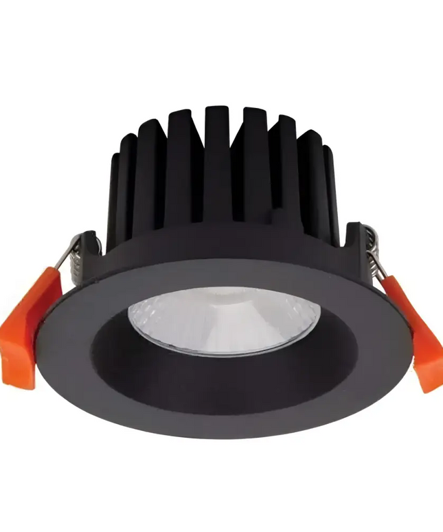 Aqua 13W Tricolour Dimmable IP65 Downlight - 90mm Cut Out - Black - Home & Garden > Lighting > Ceiling Lights