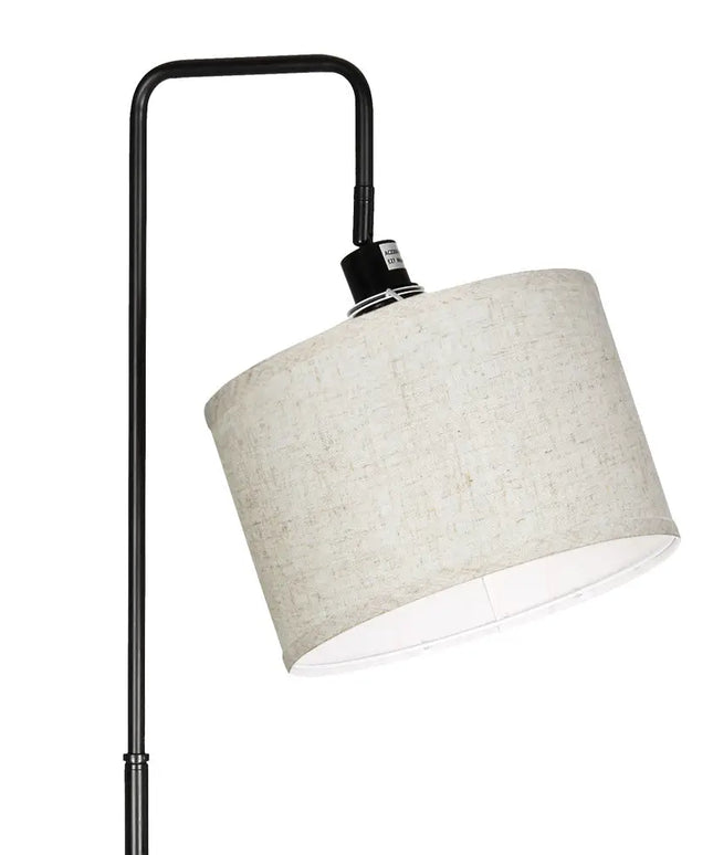 Artiss Floor Lamp 2 Tier Shelf Storage LED Light Stand Home Room Adjustable Head - Home & Garden > Lighting > Floor