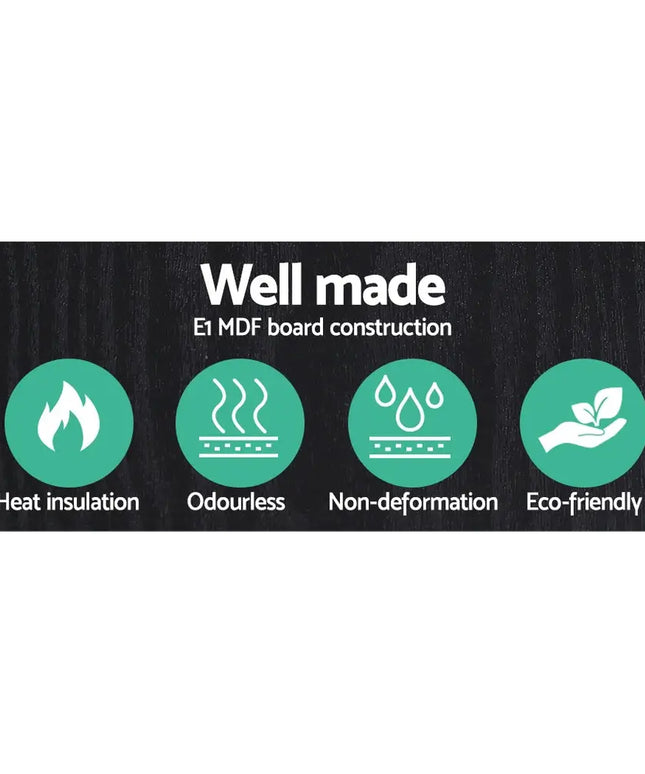 Artiss Floor Lamp 3 Tier Shelf Storage LED Light Stand Home Room Pattern Black - Home & Garden > Lighting > Floor Lamps