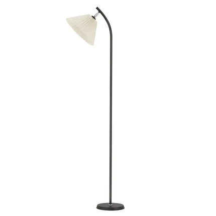 Artiss Floor Lamp LED Light Stand with Pleated Shade for Modern Living Rooms and Offices