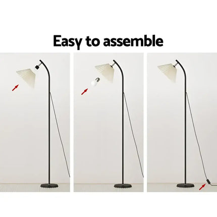 Step-by-step assembly of the Artiss Floor Lamp LED Light Stand for modern living spaces