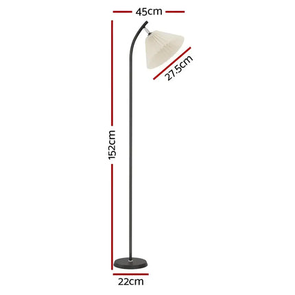 Artiss Floor Lamp LED Light Stand with dimensions for modern home and office use
