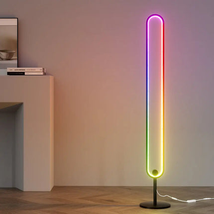 Artiss RGB LED Floor Lamp – Remote Control Corner Light for Gaming Room (118CM) - Home & Garden > Lighting > Floor Lamps