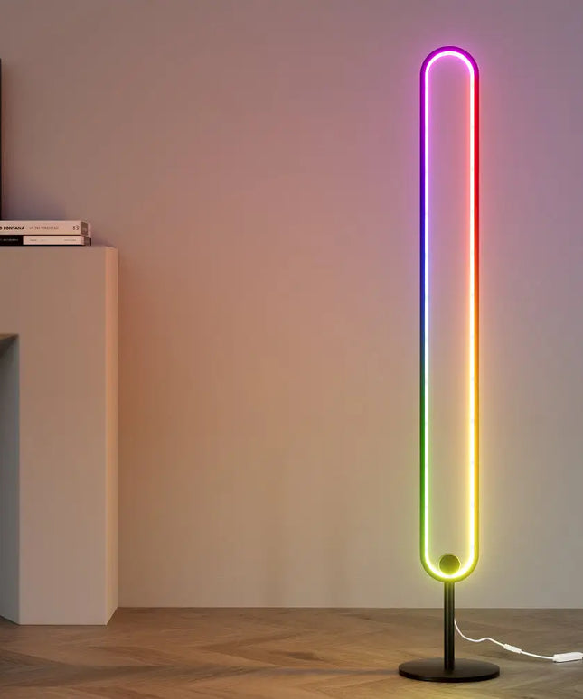 Artiss RGB LED Floor Lamp – Remote Control Corner Light for Gaming Room (118CM) - Home & Garden > Lighting > Floor Lamps