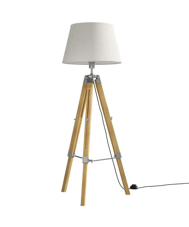 Artiss Tripod Floor Lamp Adjustable Height LED Light Stand Home Room Reading - Home & Garden > Lighting > Floor Lamps