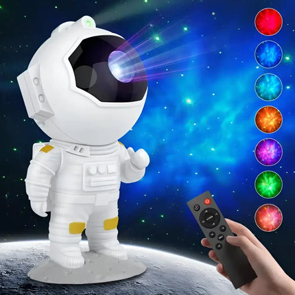 Astronaut Galaxy Star Projector LED Night Light for Bedroom Home Decoration