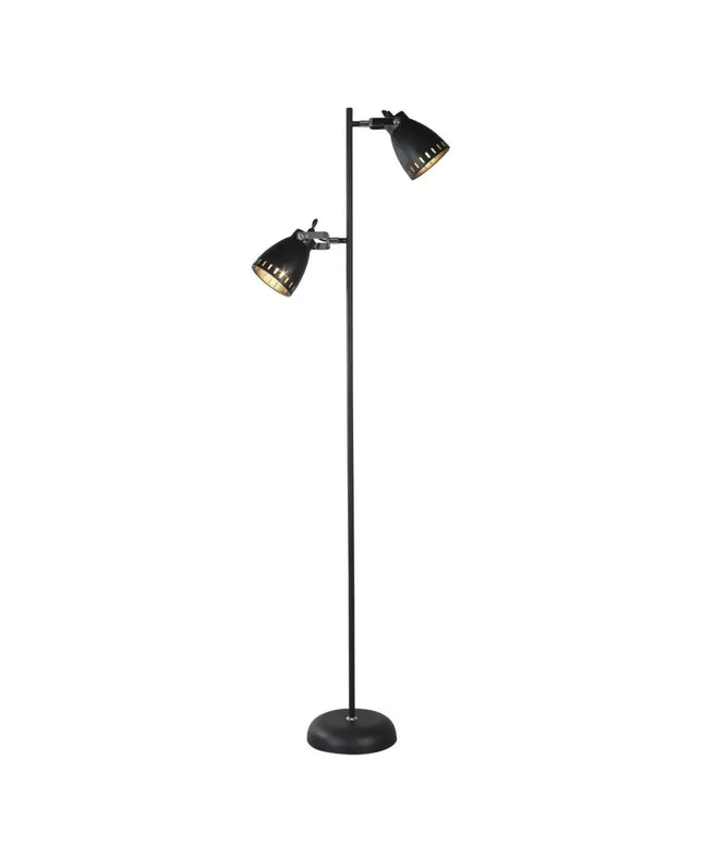 Audrey Floor Lamp - Black-Home & Garden > Lighting-Koala Lamps and Lighting