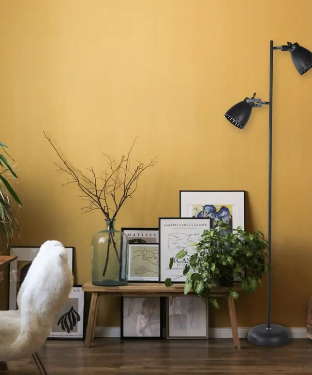 Audrey Floor Lamp - Black-Home & Garden > Lighting-Koala Lamps and Lighting