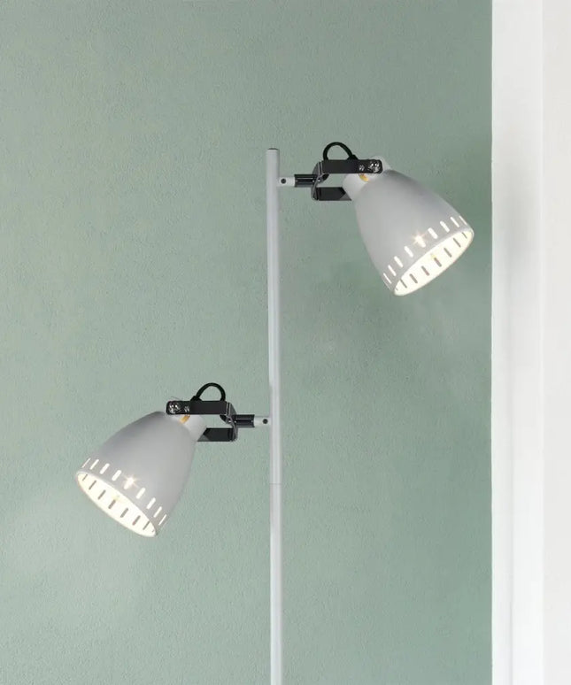 Audrey Floor Lamp - White-Home & Garden > Lighting-Koala Lamps and Lighting