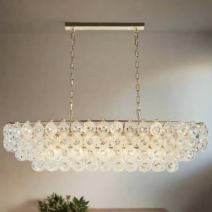 Vela Sophisticated Prism Glass Chandelier - Home & Garden > Lighting > Ceiling Lights