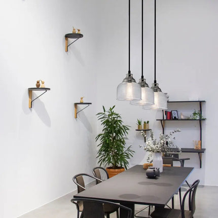 Aviva 3 Light Pendant Satin Chrome Island Pendant Lights