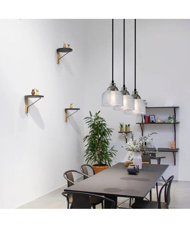 Aviva 3 Light Pendant Satin Chrome Island Pendant Lights