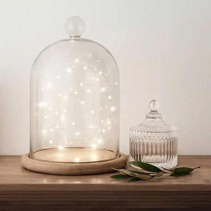 Battery Operated 40 Micro LED String Lights with Timer - 3 Colour Options - Micro Fairy Lights