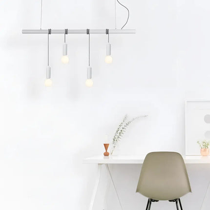Bikkel 4 Lights Pendant Light - White-Home & Garden > Lighting-Koala Lamps and Lighting