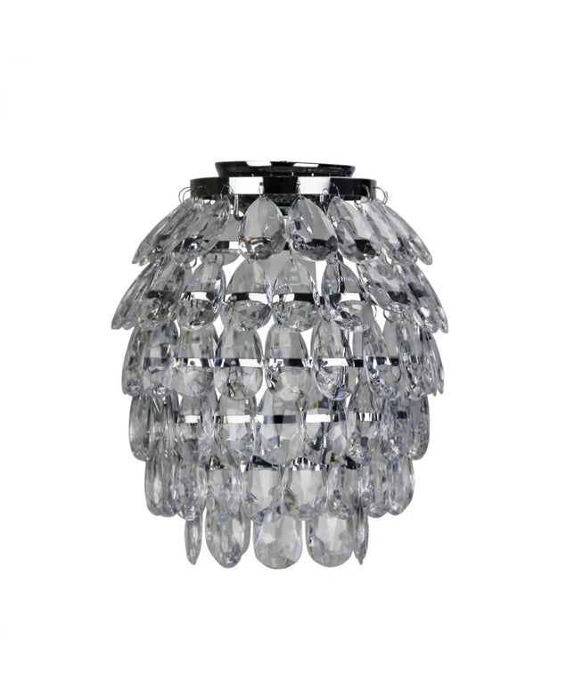 Bling DIY Glass Crystal Drop 190mm-DIY Batten Fix Lights-Oriel Lighting