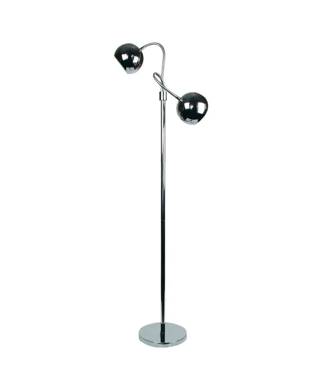 Bobo 2 Light Flex Floor Lamp Chrome - OL91203CH-Floor Lamps-Oriel Lighting