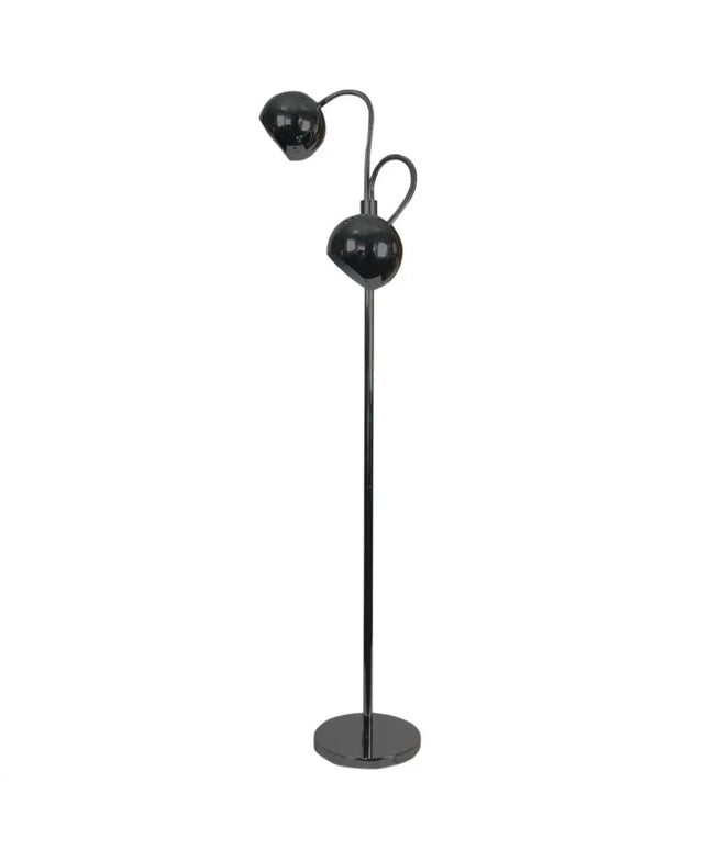 Bobo 2 Light Flex Floor Lamp Gunmetal - OL91203GM-Floor Lamps-Oriel Lighting