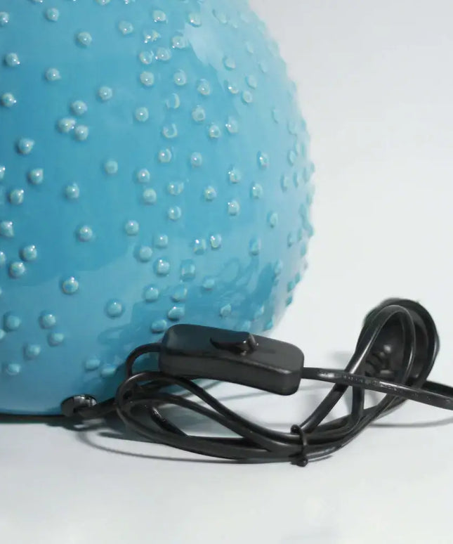 Boden Ceramic Table Lamp - Blue - Home & Garden > Lighting