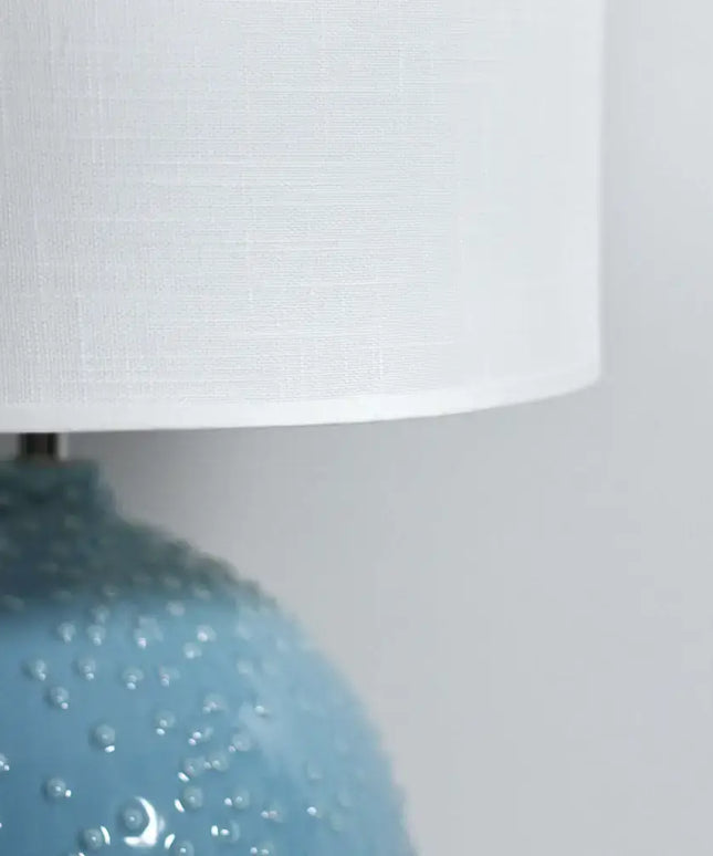 Boden Ceramic Table Lamp - Blue - Home & Garden > Lighting