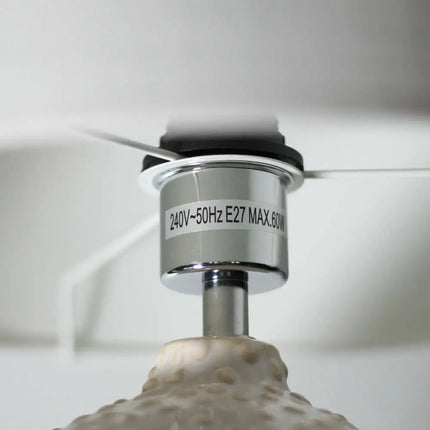 Boden Ceramic Table Lamp - White - Home & Garden > Lighting