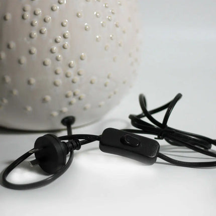 Boden Ceramic Table Lamp - White - Home & Garden > Lighting