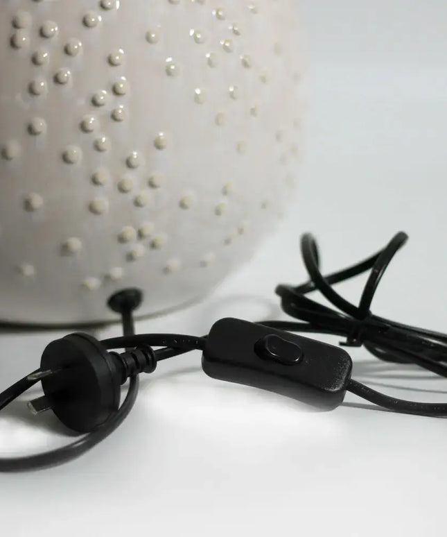 Boden Ceramic Table Lamp - White - Home & Garden > Lighting