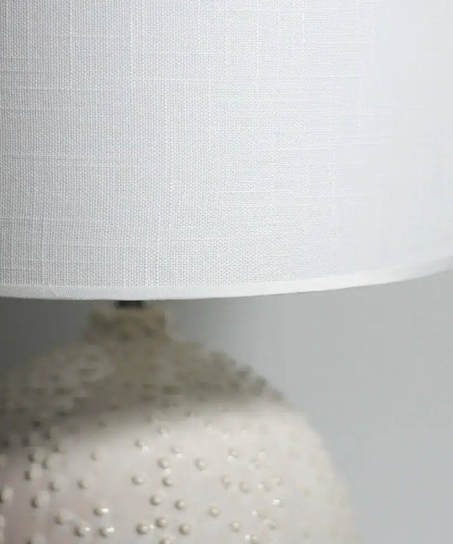 Boden Ceramic Table Lamp - White - Home & Garden > Lighting