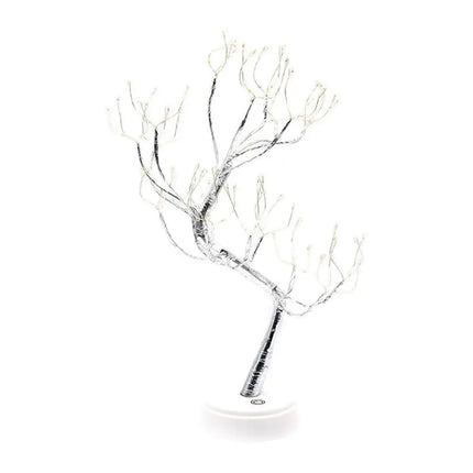 Bonsai Fairy Tree Lights Warm White Wood Desk Lamp - Home & Garden > Lighting