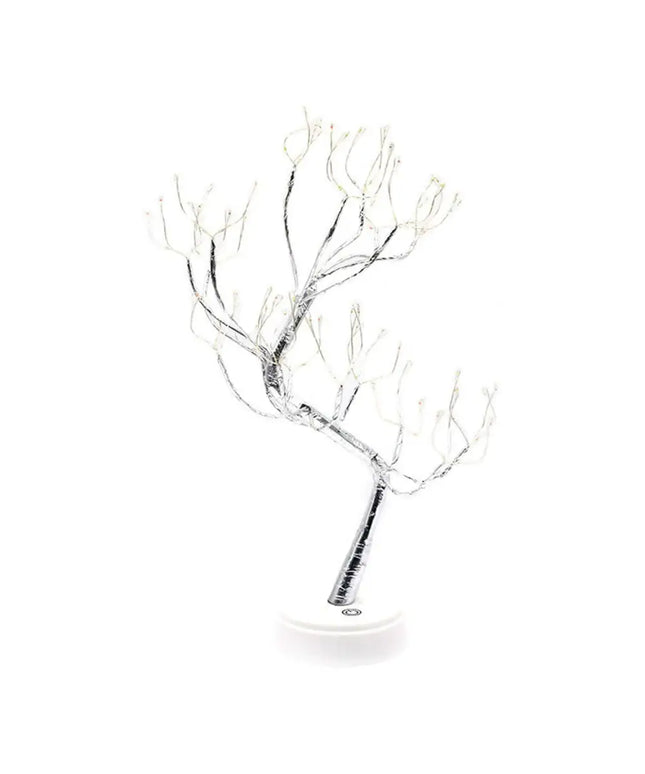 Bonsai Fairy Tree Lights Warm White Wood Desk Lamp - Home & Garden > Lighting