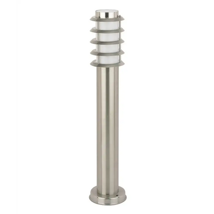 Borda Louvred Bollard Light Long 304 Stainless Steel IP44 - BORDA6-Bollard Lights-CLA Lighting