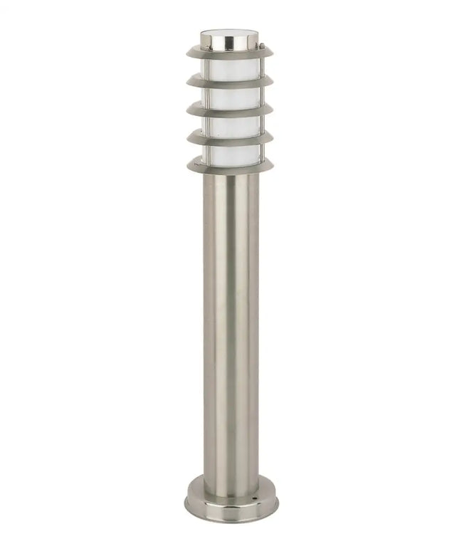 Borda Louvred Bollard Light Long 304 Stainless Steel IP44 - BORDA6-Bollard Lights-CLA Lighting