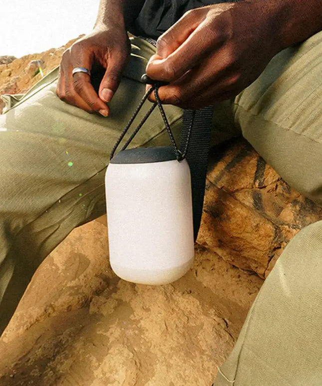 BOULDER™ LANTERN + CHARGING HUB-Home & Garden > Lighting-Dropli