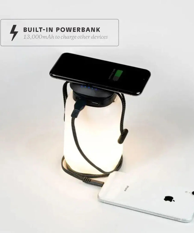 BOULDER™ LANTERN + CHARGING HUB-Home & Garden > Lighting-Dropli