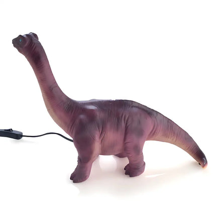 Kids’ dinosaur table lamp with a warm, cozy light