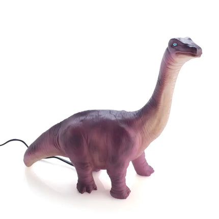 Side view of the Brachiosaurus LED light with a 2-metre cord