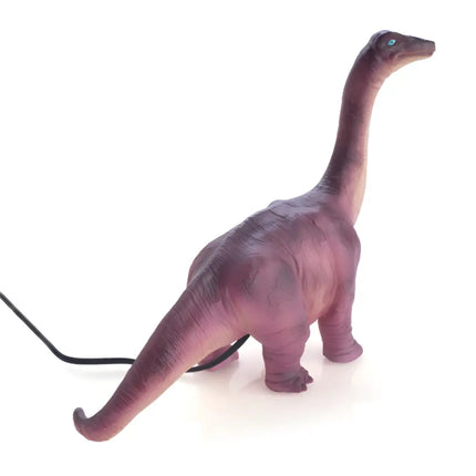MDI Brachiosaurus Table Lamp glowing softly