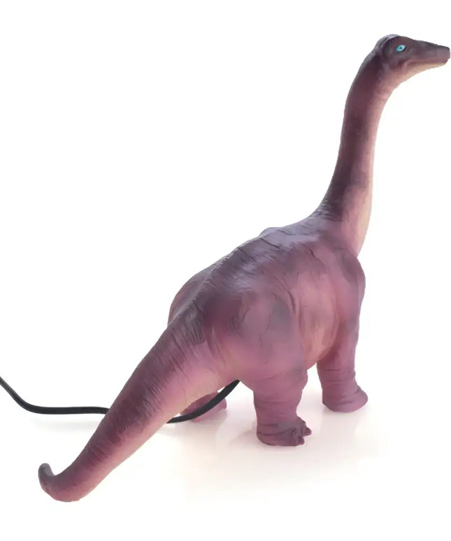 MDI Brachiosaurus Table Lamp glowing softly