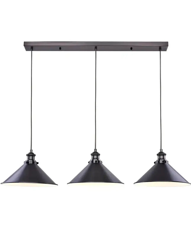 Brightyts 3 Light Island Pendant Pewter - LL002PL110-Island Pendant Lights-Lexi Lighting