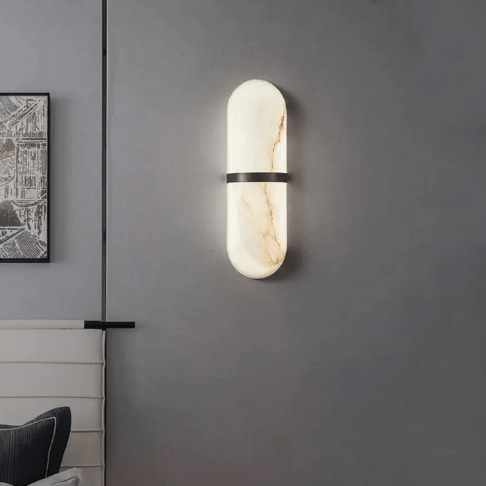 CASTELLO Black Spanish Marble LED Wall Light