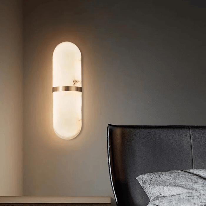 CASTELLO Brass Spanish Marble LED Wall Light