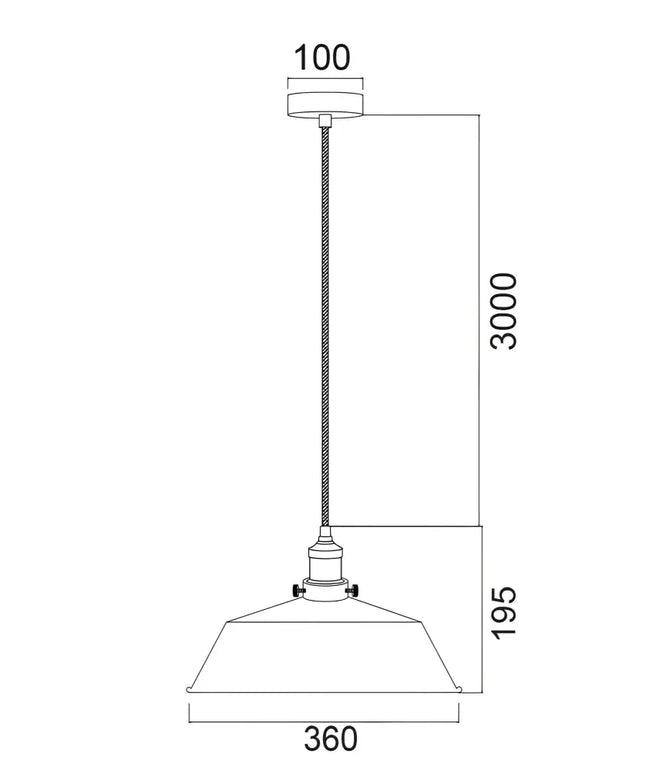 Cerema Angled Dome White with Antique Brass & Black Highlight Pendant Lights-Pendant Light-CLA Lighting
