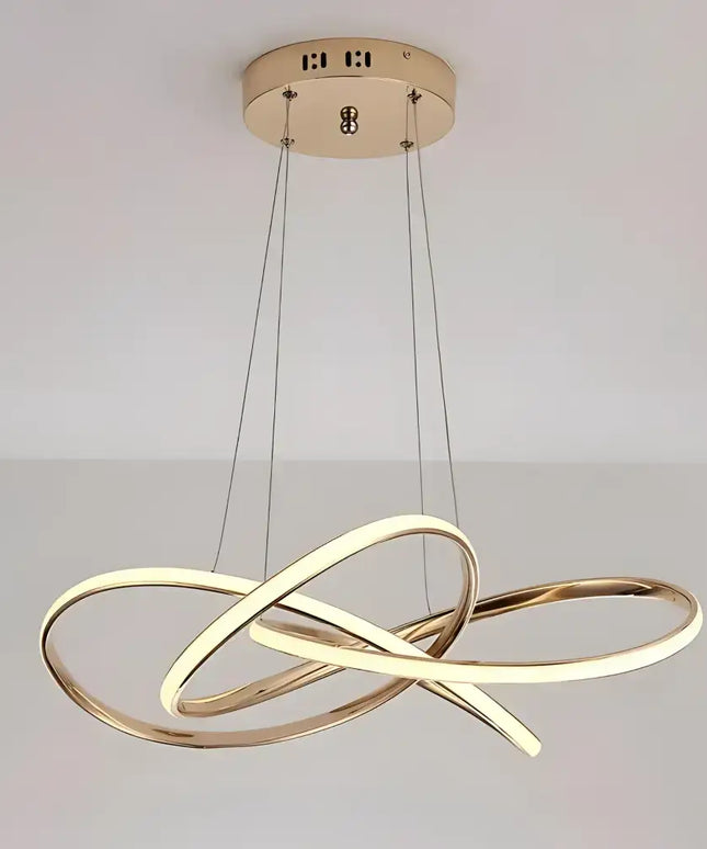 Charlotte 600 Brass Tri-Colour LED Pendant Light | 60W Integrated LED